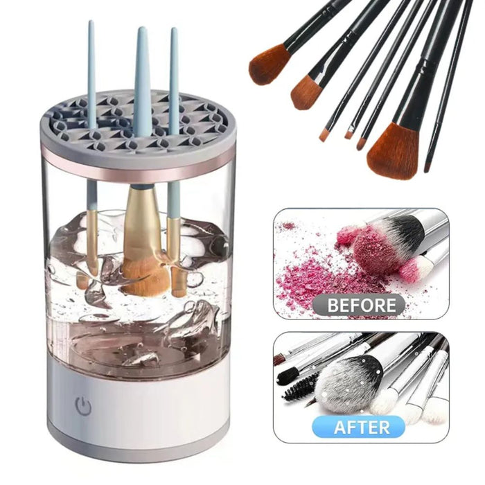 Electric Makeup Brush Cleaner Washing Drying Machine - USB Plugged in