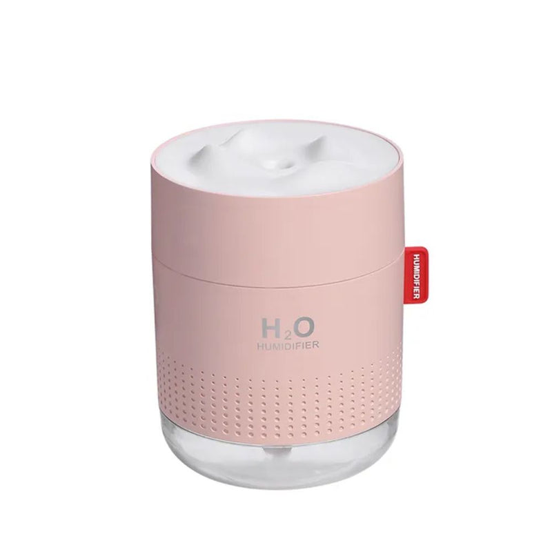 500ml Mini Cool Mist Humidifier with Auto Shut-Off 2 Mist Modes - USB Plugged-in