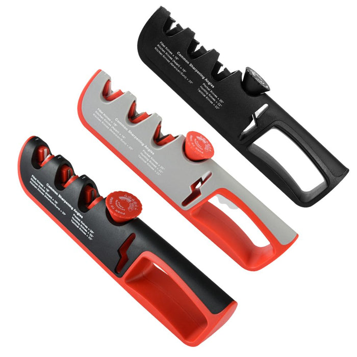 Multifunctional 4 in 1 Adjustable Manual Knife Sharpening Tool