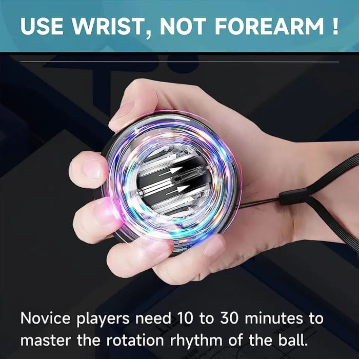 LED Wrist Powerball Hand Grip Strengthener