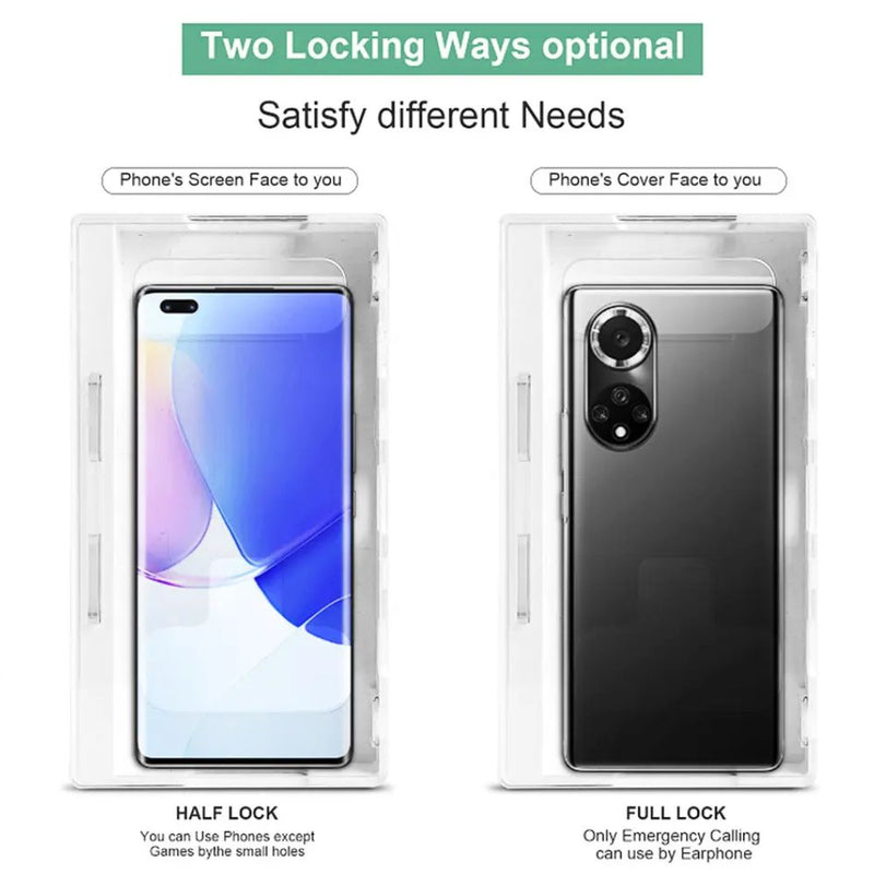 Portable Self-Control Phone Locker