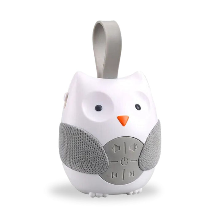 Owl Shape Portable Baby Soother White Noise Music Player - Battery Powered