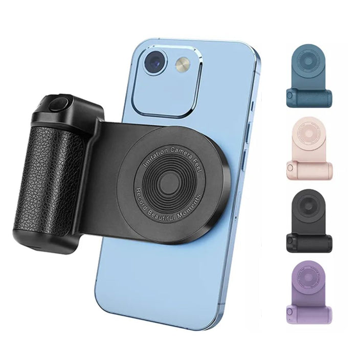 USB Rechargeable 3-in-1 Magnetic Anti-Shake Camera Handle Bluetooth Bracket