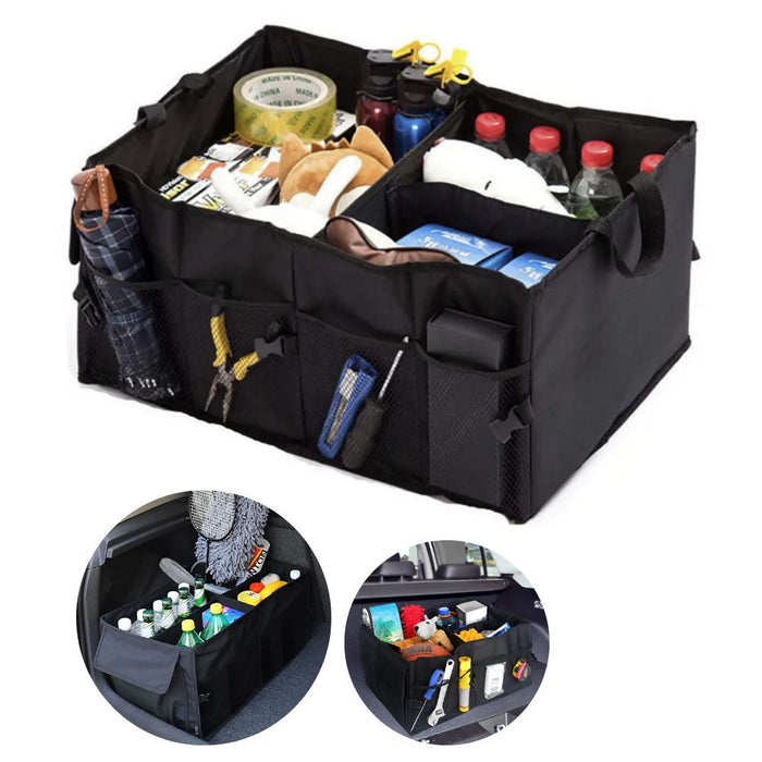 Folding Car Trunk Travel Organizer Bag with Big Capacity Storage Box