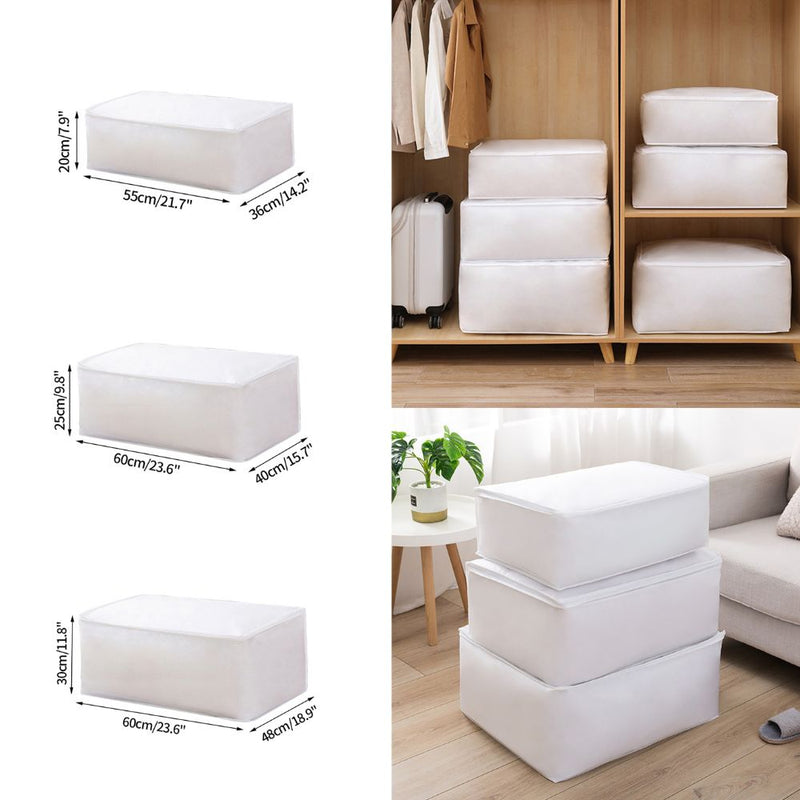 Foldable Waterproof and Moisture-Proof Quilt Storage Bag Closet Organizer