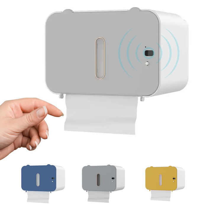 USB Rechargeable Wall-Mounted Intelligent Automatic Toilet Paper Dispenser Machine
