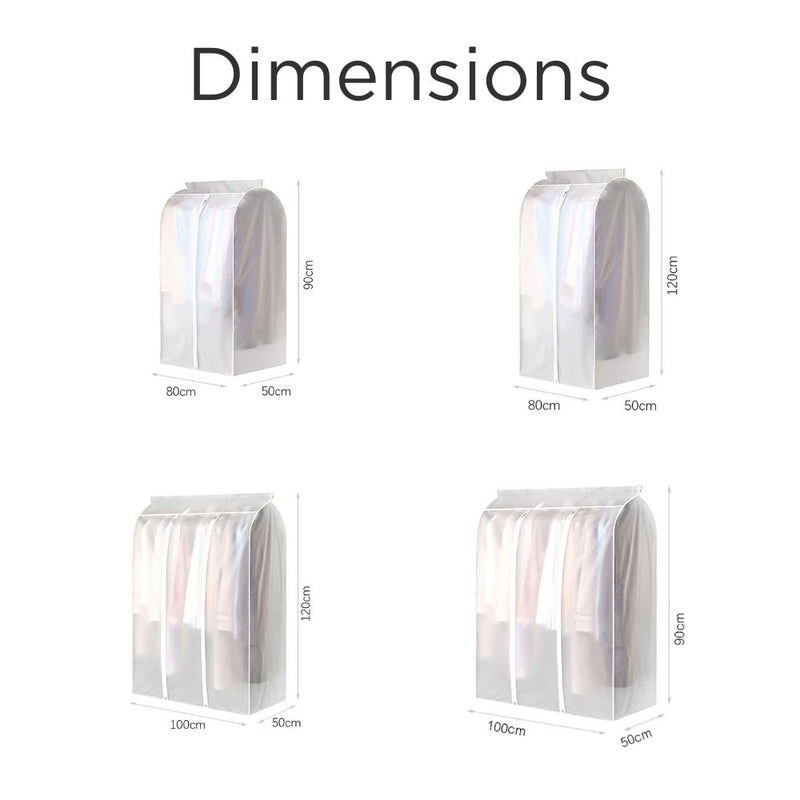 Dust Proof Cover Wardrobe Garment Bag Storage Organiser