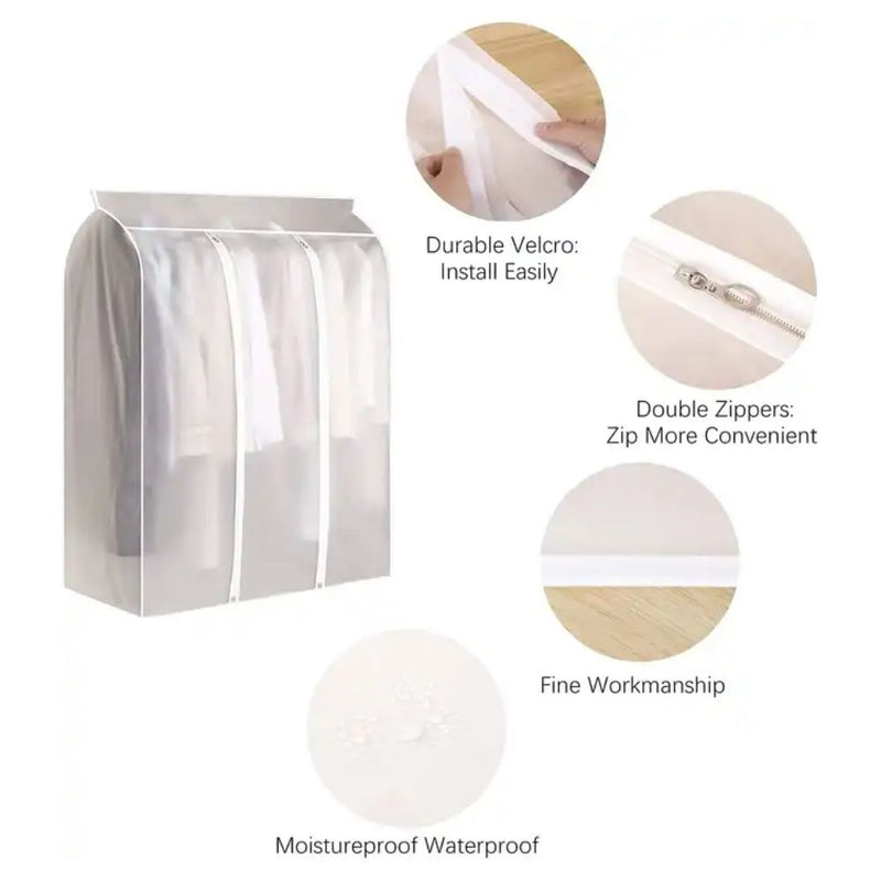 Dust Proof Cover Wardrobe Garment Bag Storage Organiser