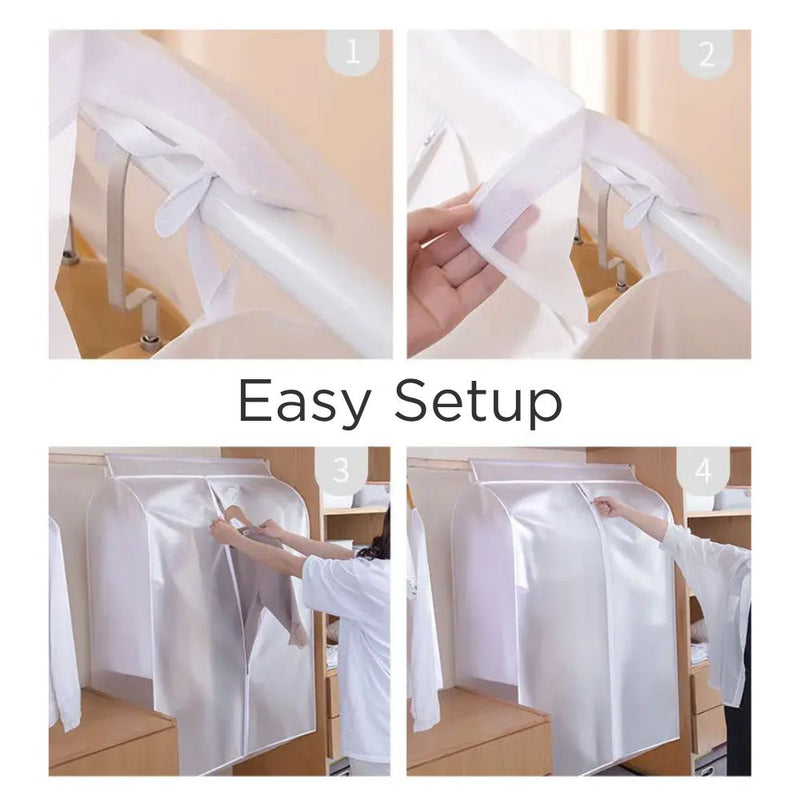 Dust Proof Cover Wardrobe Garment Bag Storage Organiser