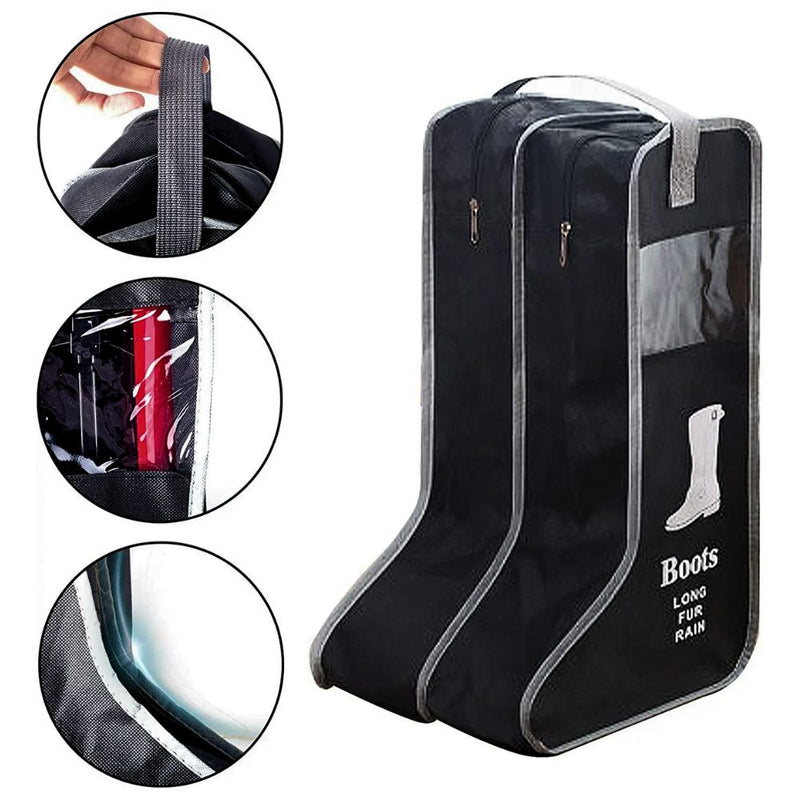Portable Dust Proof Zippered High Heels Shoe Storage Bag