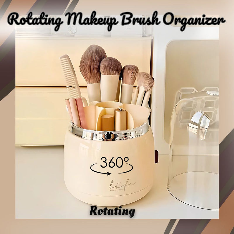 360° Rotating Makeup Organizer Cosmetic Storage Stand
