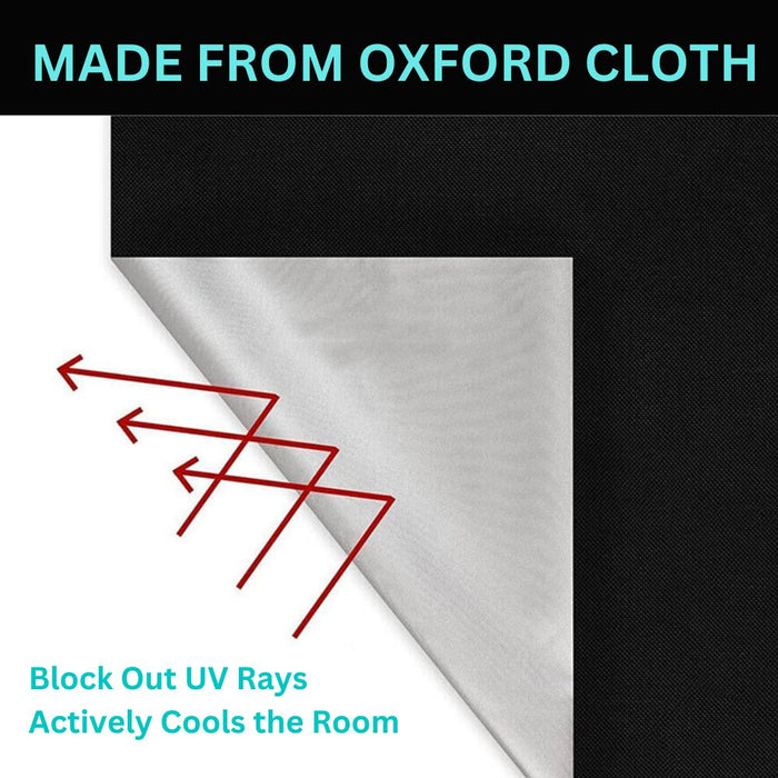 DIY Oxford Fabric Full Blackout Sun Protection Curtain