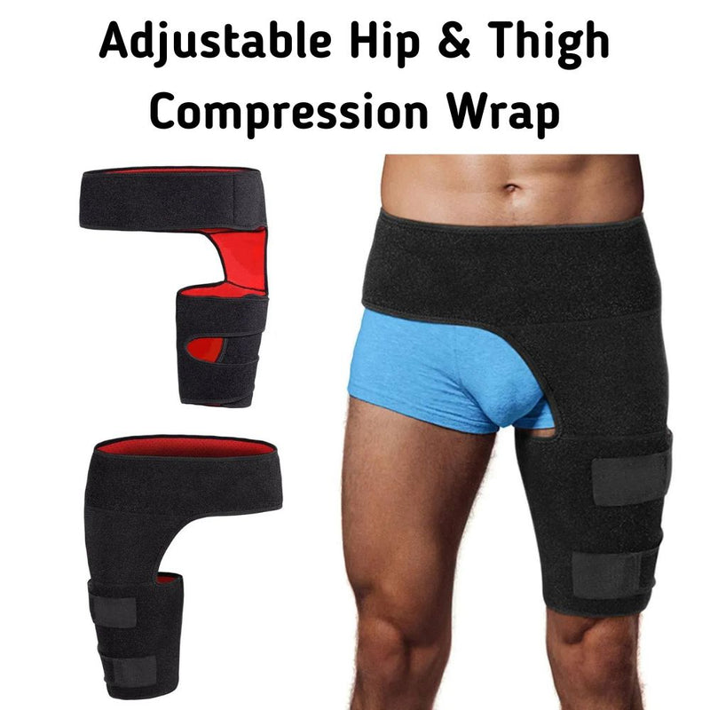 Adjustable Hip & Thigh Support Belt for Men and Women
