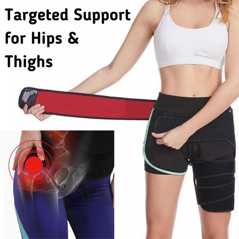 Adjustable Hip & Thigh Support Belt for Men and Women