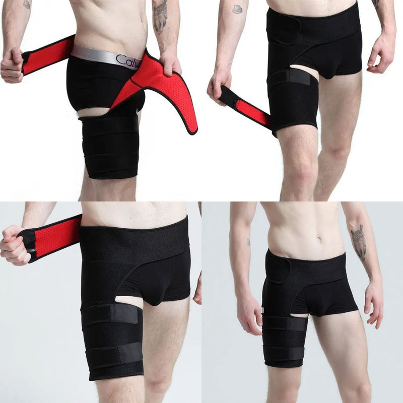 Adjustable Hip & Thigh Support Belt for Men and Women