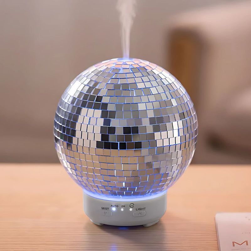 Rotating Disco Ball Light Up Humidifier and Scent Diffuser