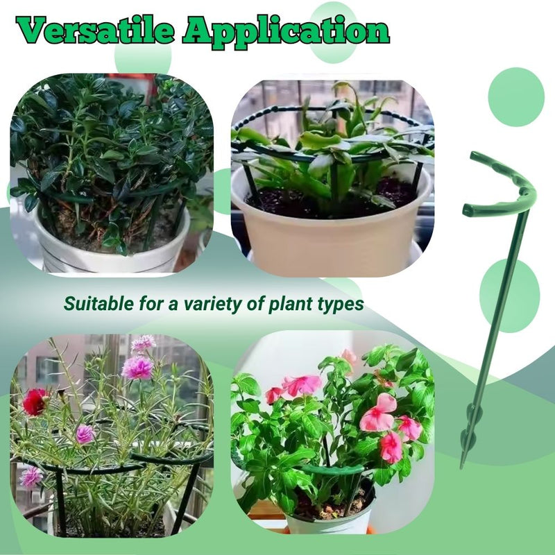 T-Shaped Semi Circular Plant Support Bracket