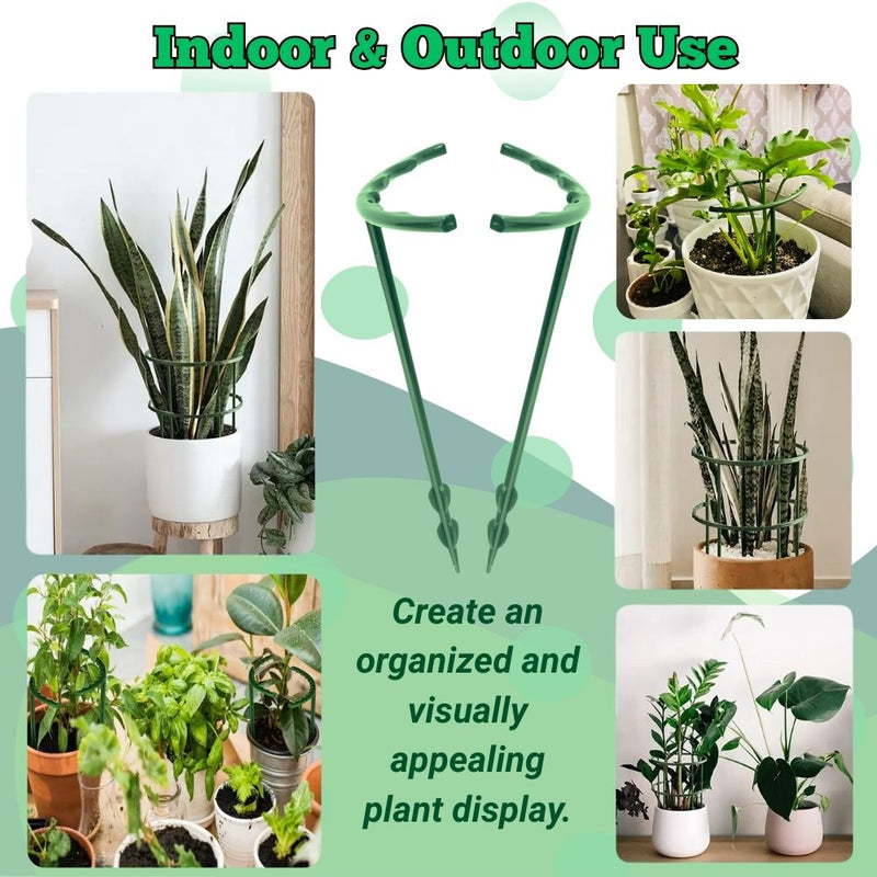 T-Shaped Semi Circular Plant Support Bracket