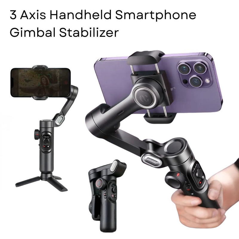 Aochuan Smart G1 3 Axis Handheld Smartphone Gimbal Stabilizer for iPhone & Android