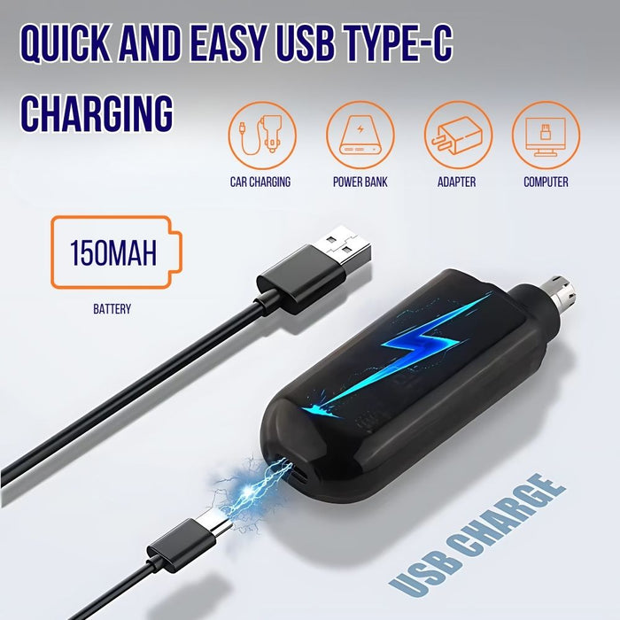 2 in 1 Electric Nose and Ear Hair Trimmer