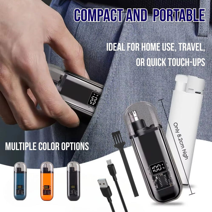 2 in 1 Electric Nose and Ear Hair Trimmer