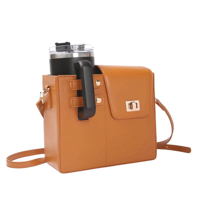 Portable Crossbody Water Bottle Shoulder Bag