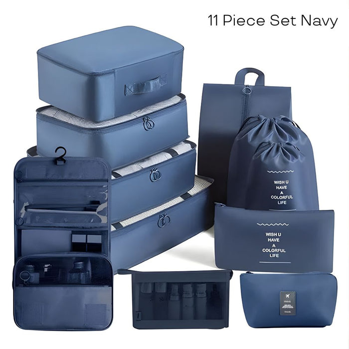 Travel Storage Packing Cubes Bag Set