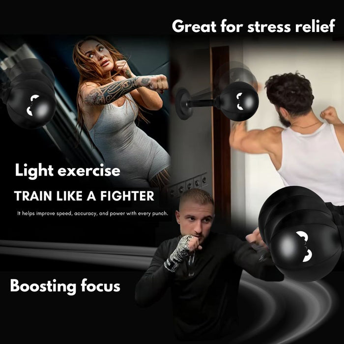 Desktop Punching Bag with Double Suction Cup Base