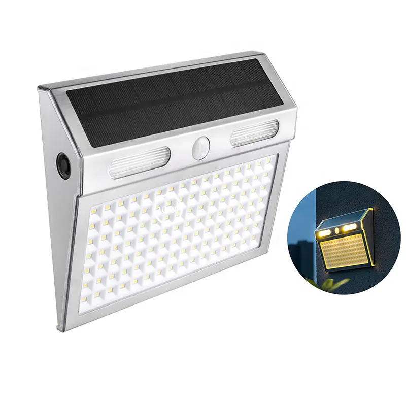 Outdoor Solar Powered Motion Sensor LED House Number Display Light