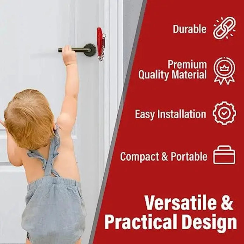 Portable Travel Door Lock Locker Security Device