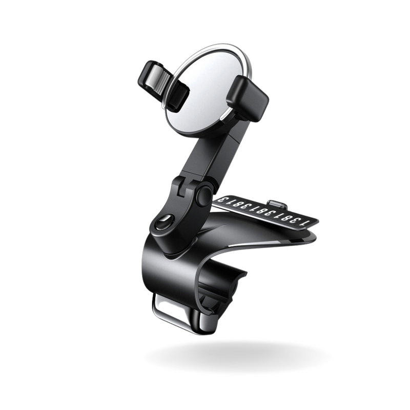Car Dashboard Mobile Phone Holder with Parking Number