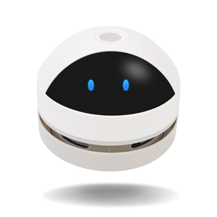 Mini Cordless  Detachable Design Desktop Robot Vacuum Cleaner - USB Rechargeable