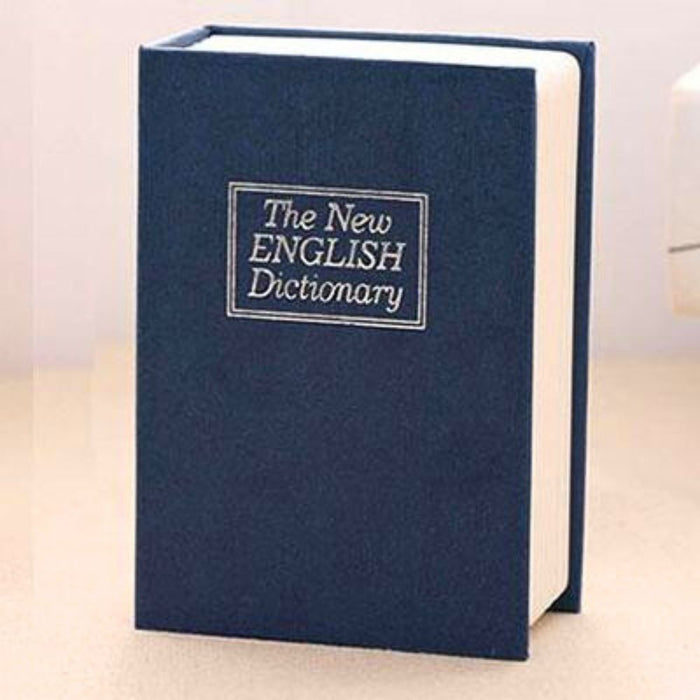 Mini Dictionary Safe Box Book (Blue)