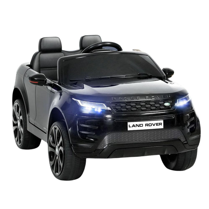 Licensed Range Rover Evoque Kids Electric 12V Ride On Car Black with Remote Control