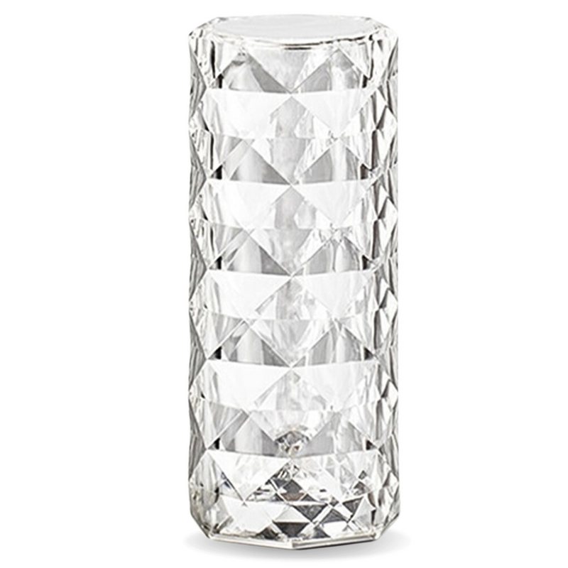 USB Rechargeable RGB Crystal Table Lamp with Touch Control and Remote