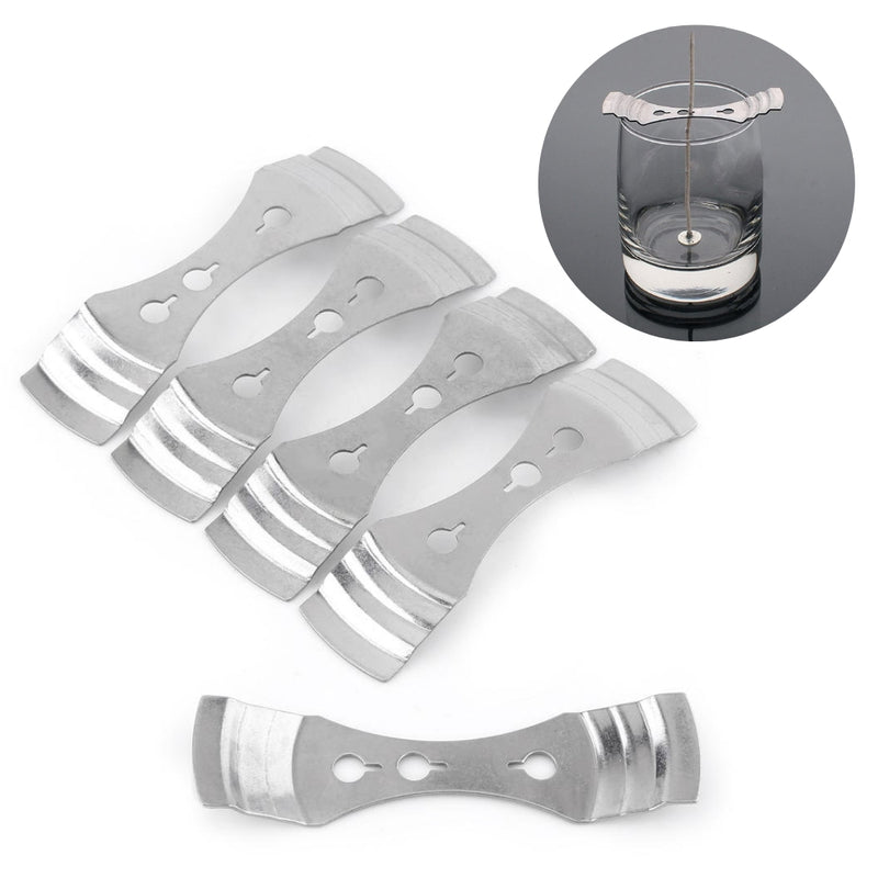 Stainless Steel Reusable Wick Holder for DIY Candle Making