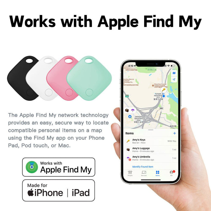 iTag Find My Mini Smart Tracker Tag For Apple iOS Only