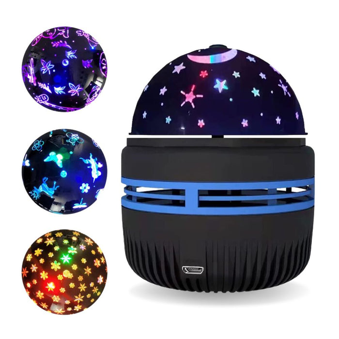 USB Interface Disco Ball Starry LED Night Light Projector