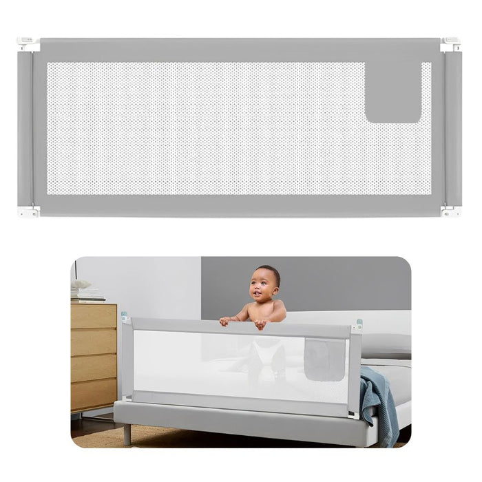 Kids Baby Adjustable Folding Protective Safety Bed Cot Rail