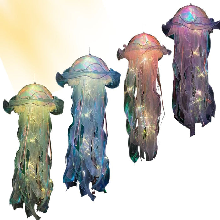 DIY Party Decor Hanging Jellyfish LED Decorative Lamp