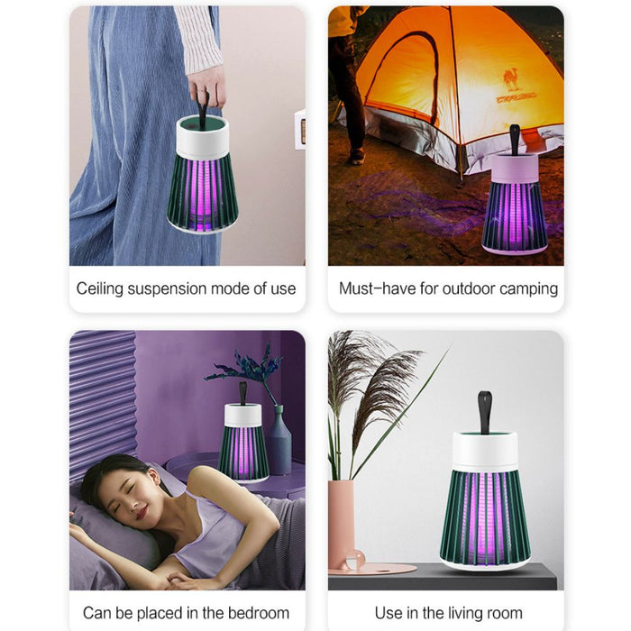 USB Rechargeable Portable Mosquito Lamp Electric Bug Zapper