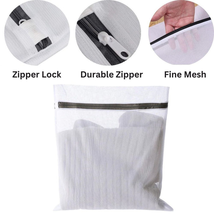 4pcs Washing Machine Laundry Mesh Bag for Delicate Clothes