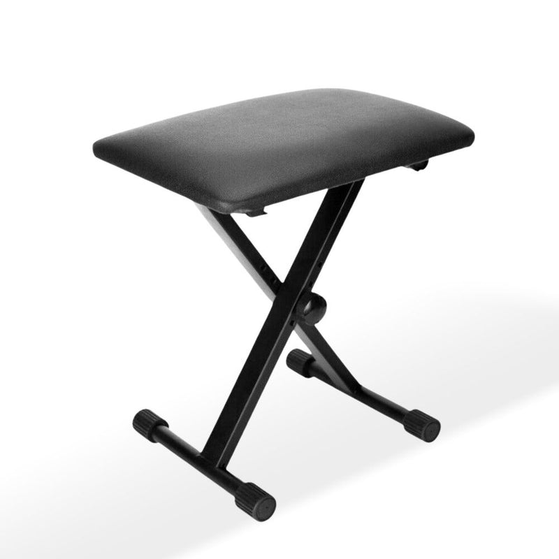Portable and Adjustable 3 Way Folding Keyboard Piano Stool
