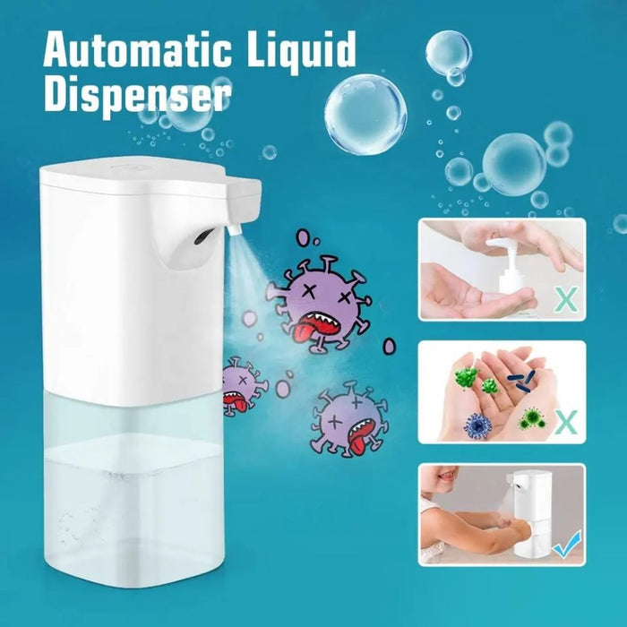 Automatic Touchless Infrared Soap Foaming Hand Wash Dispenser-Battery Operated