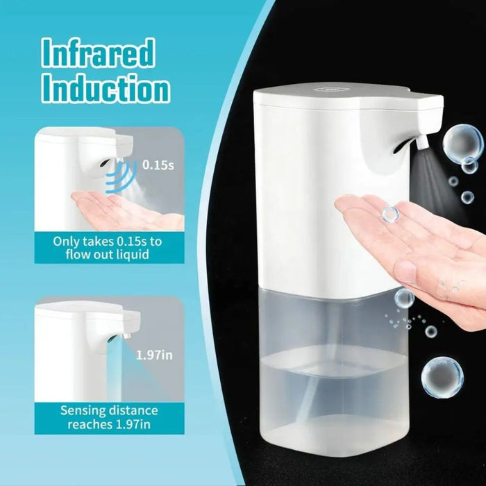 Automatic Touchless Infrared Soap Foaming Hand Wash Dispenser-Battery Operated