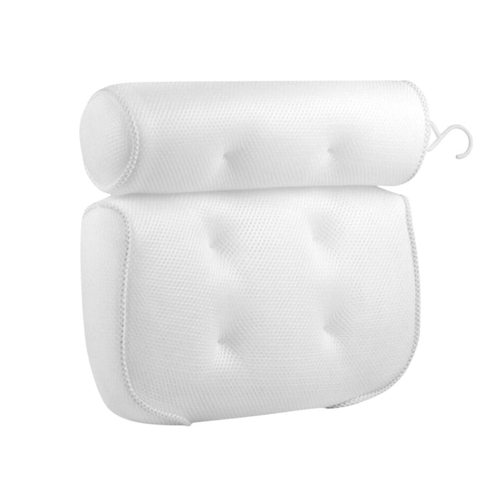 3D Breathable Neck Back Support Spa Bath Mesh Cushion Pillow