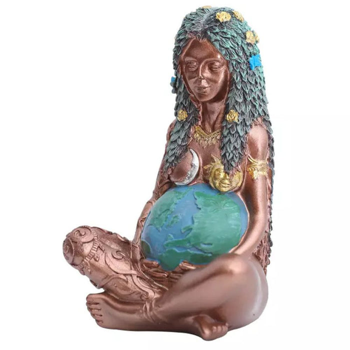 Gaia Mother Earth Goddess Garden Ornament Statue