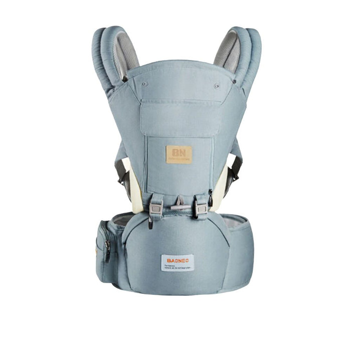 Adjustable Ergonomic 100% Cotton Infant Baby Carrier With Hip Seat
