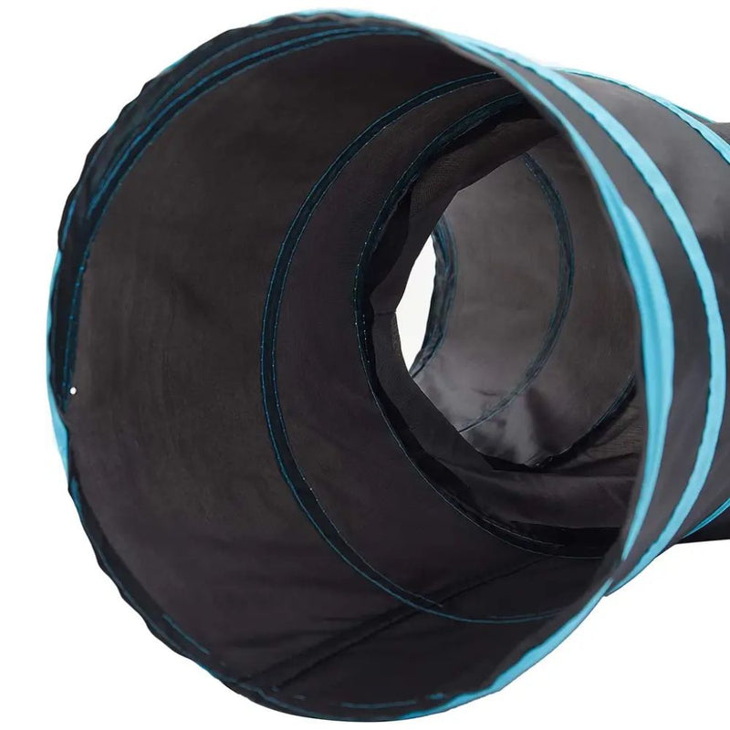 Foldable 4-Way Tunnel Funny Pet Exercise Play Toy
