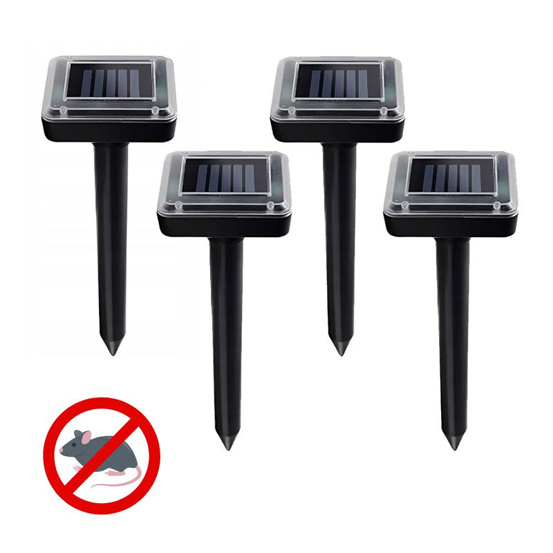 Solar Powered Ultra Sonic Multi-Pulse Garden Snake Repeller